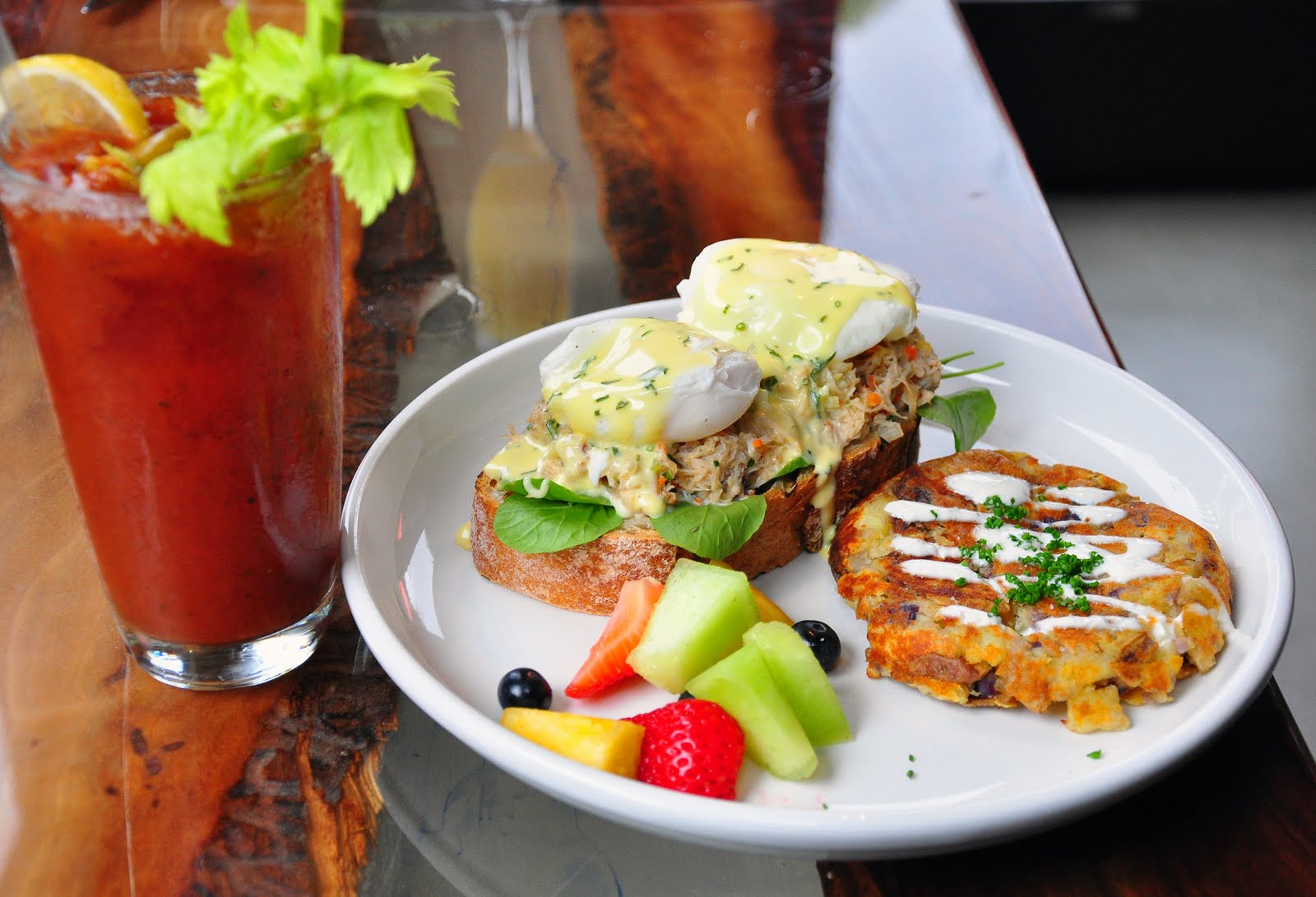 crab Benedict